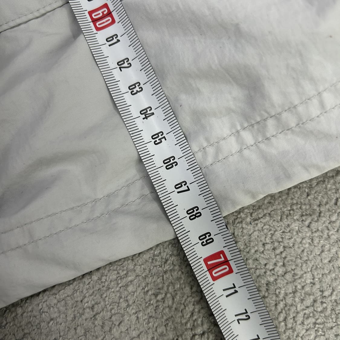 엄브로 반팔 아노락 셔츠 아이보리 XL 상품이미지5