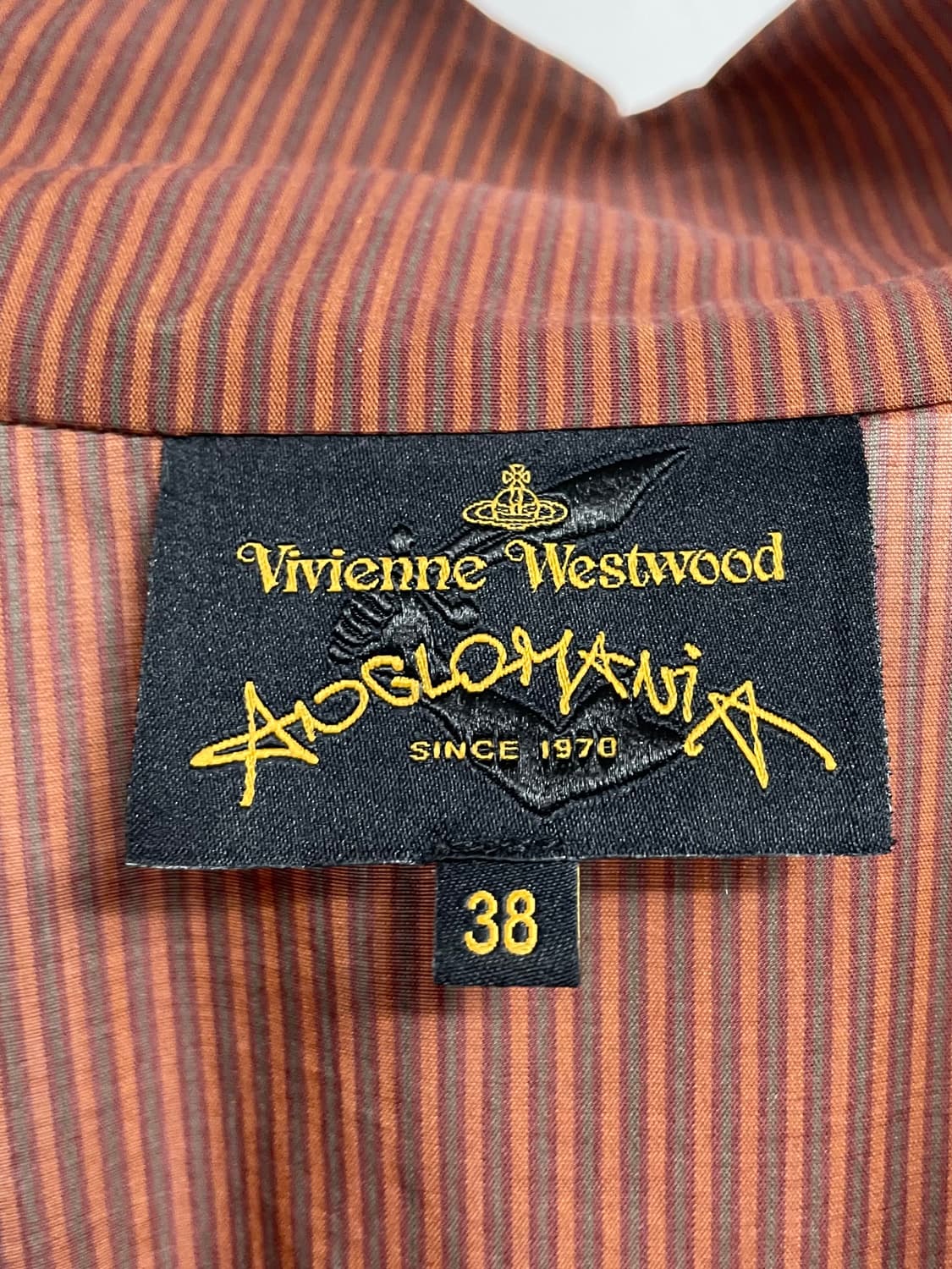 비비안웨스트우드 브라운 시스루 블라우스 (on.321)    상품이미지6