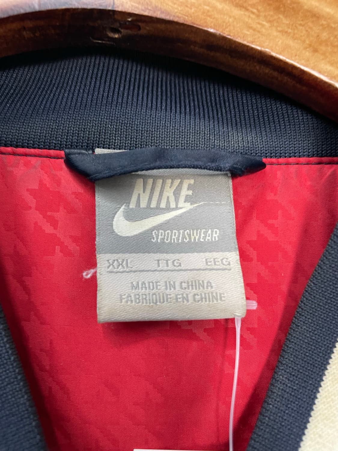 나이키 새틴 나일론 스타디움 바시티 자켓 H1185 상품이미지4