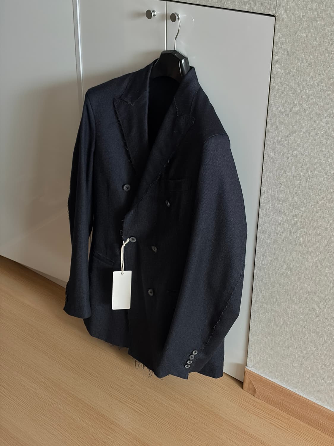 마티앤선즈 마이크로 테일러드 자켓 네이비 3 상품이미지2