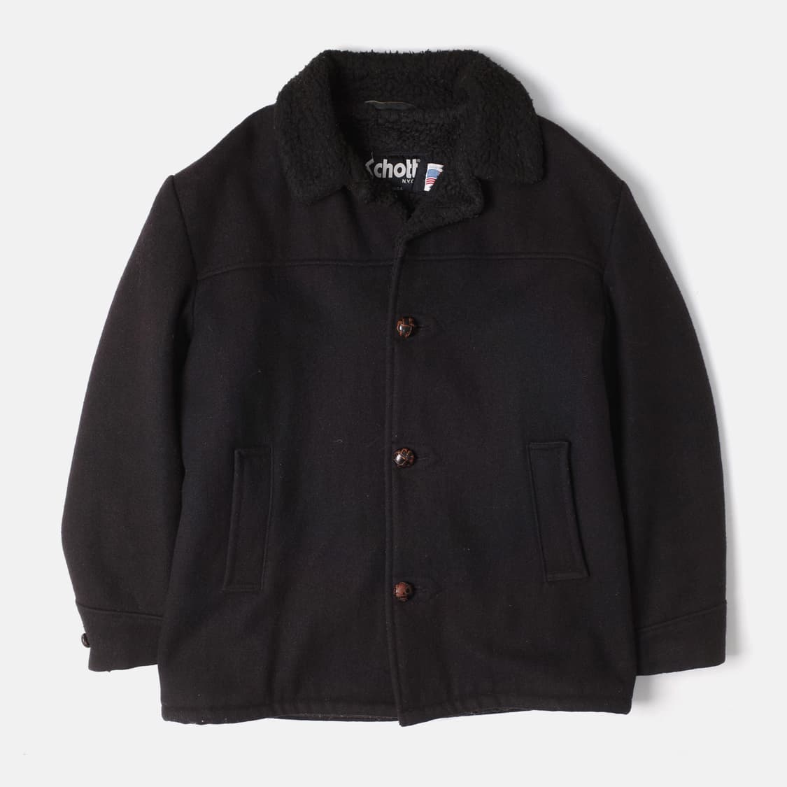 1980's Schott NYC Wool Coat 상품이미지1