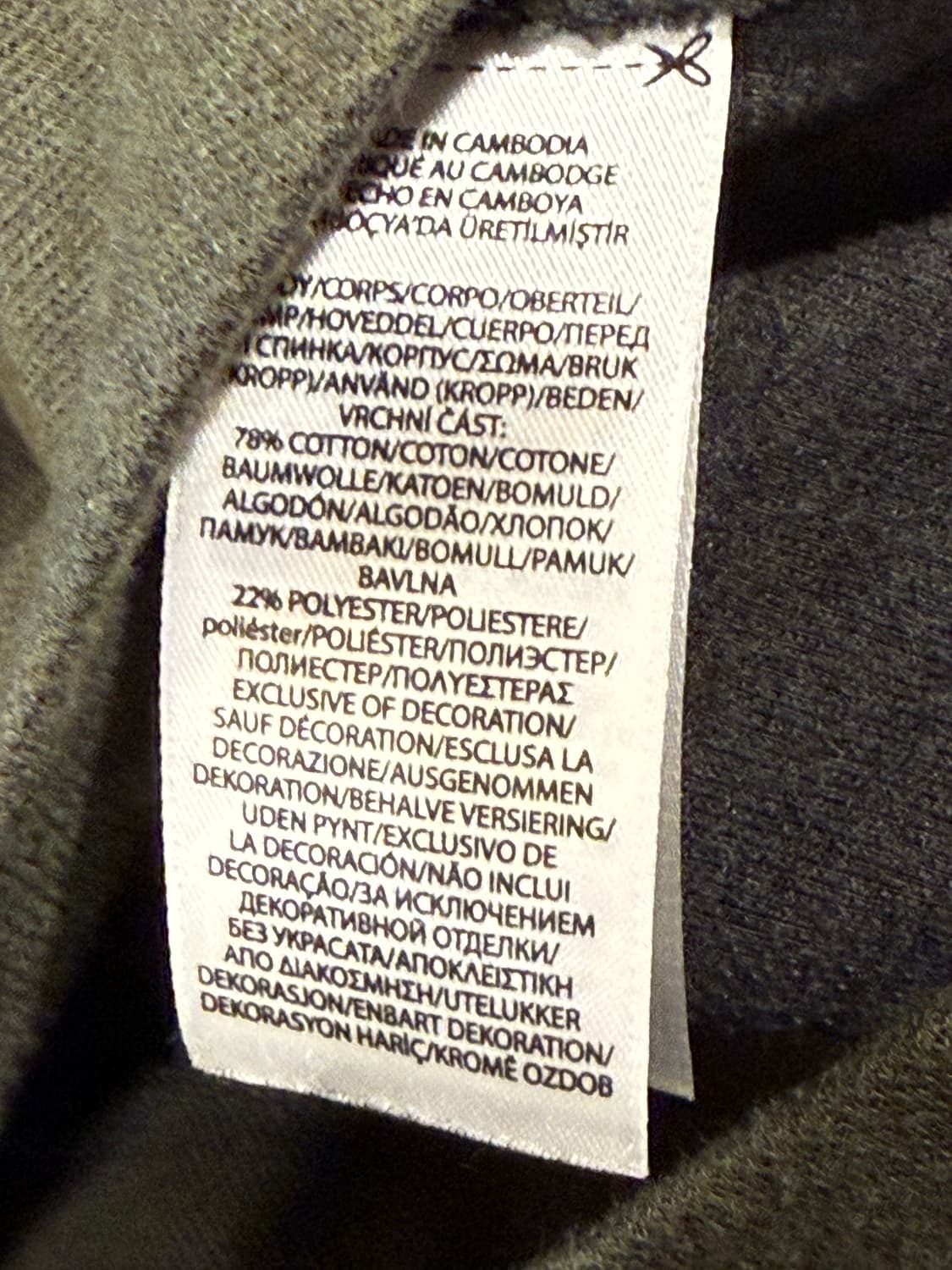 폴로 랄프로렌 그레이포니 카키 반집업 니트 상품이미지3