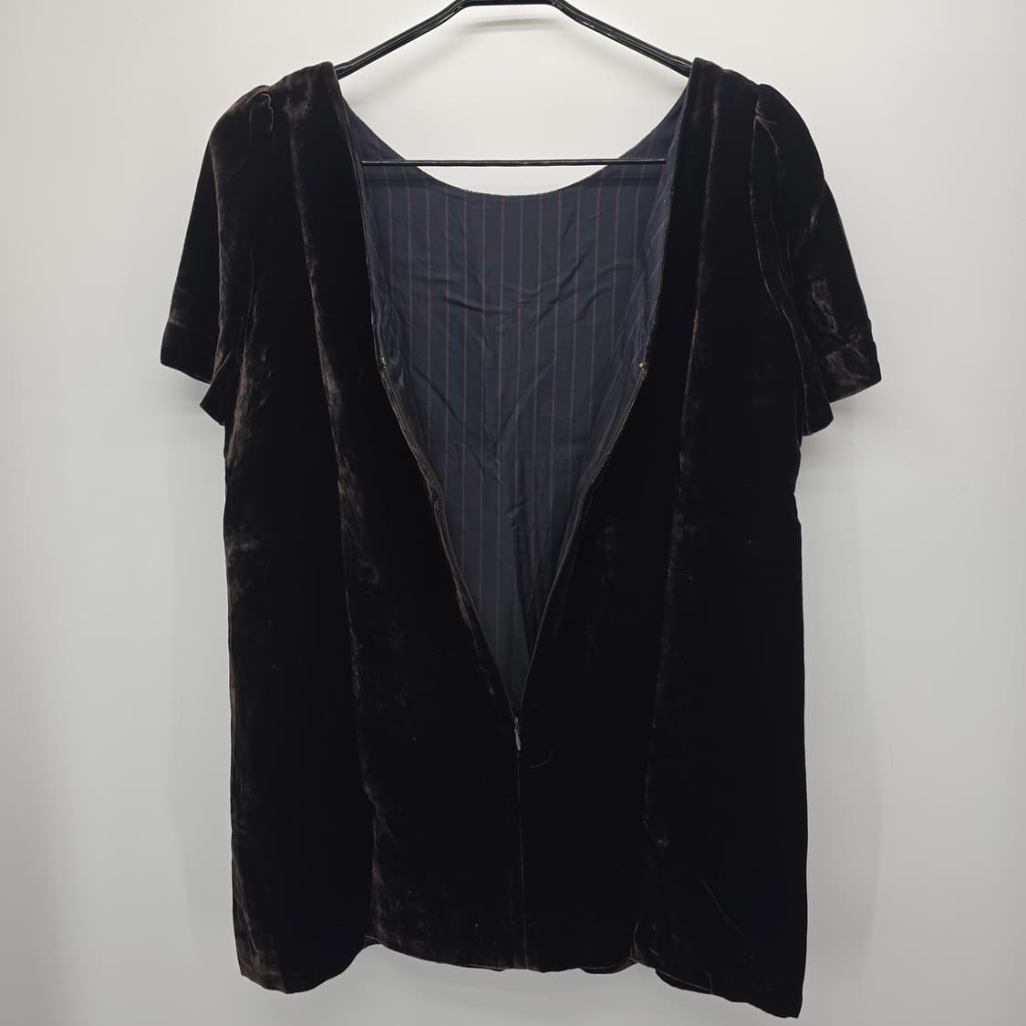 Spick and Span 실크 벨벳 미니 원피스 느낌 롱티 상품이미지8