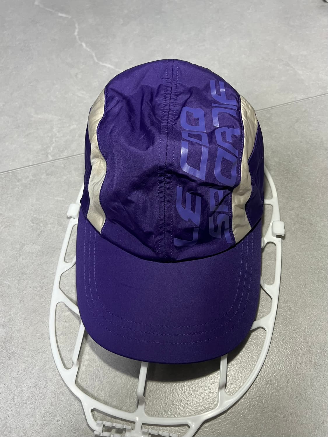 00s 르꼬끄 스포르티브 퍼플 볼캡 러닝캡 58cm 상품이미지1