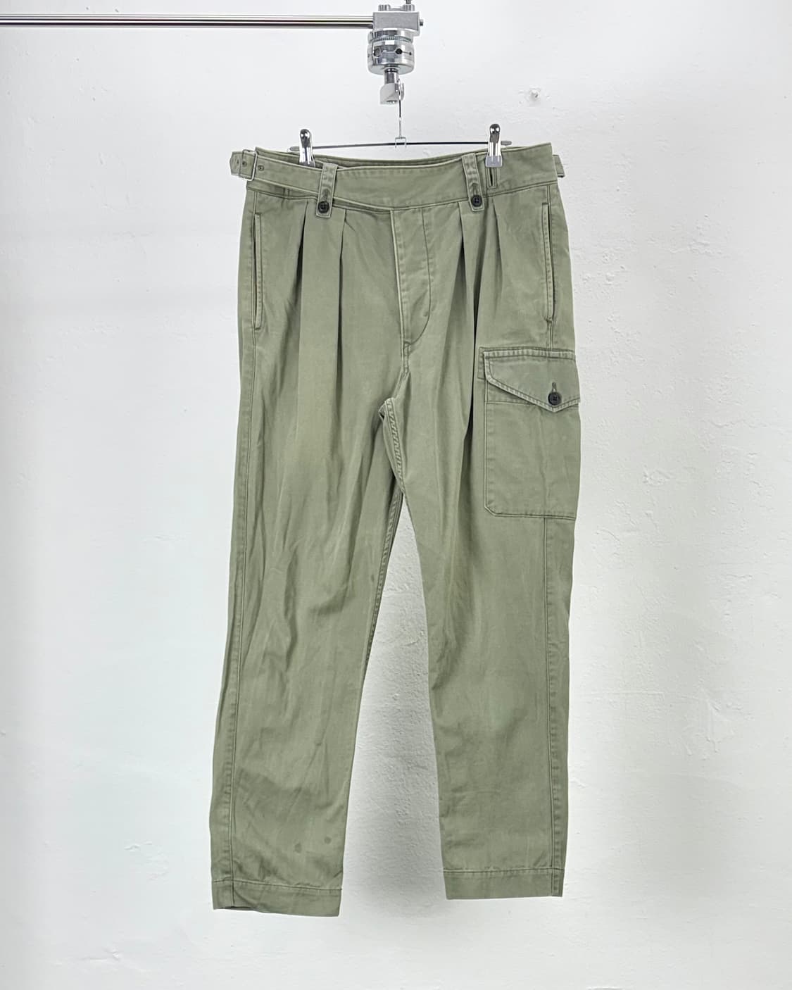 폴로 랄프로렌 정글 그린 카고 구르카 코튼 팬츠 상품이미지1