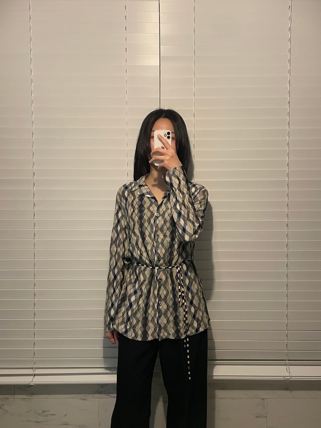 미쏘니 워터리 블라우스 상품이미지2