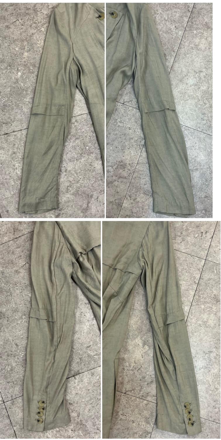 헬무트랭 더블 논카라 코트 베이지 M #csz4059 상품이미지9