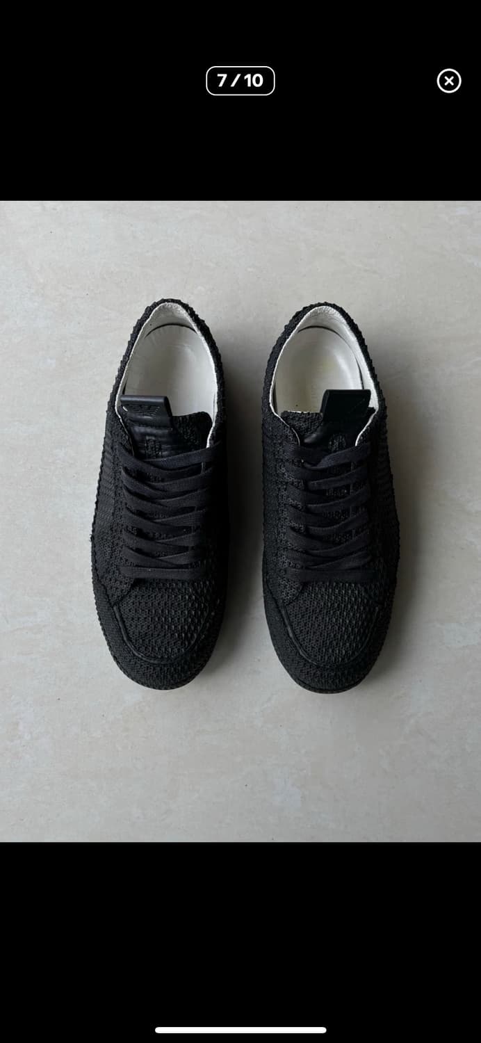 엠포리오 아르마니 스터드 스니커즈 상품이미지4