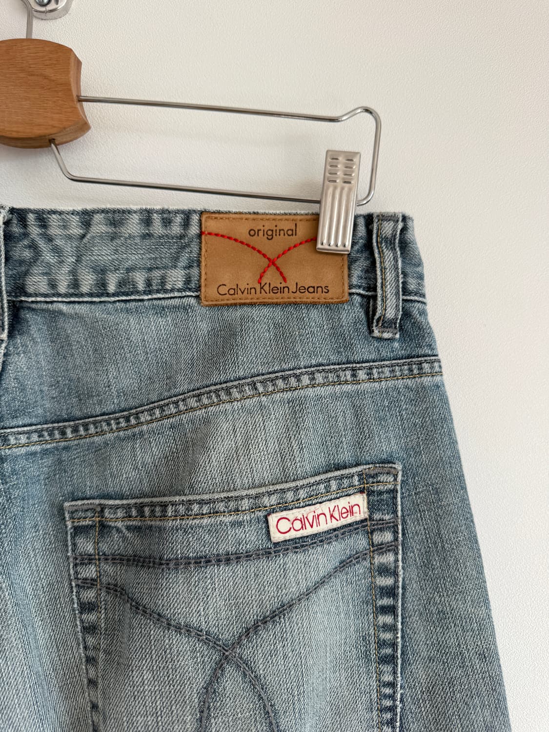 올드 캘빈클라인(CK) 데님 팬츠(데미지 확인) 상품이미지8