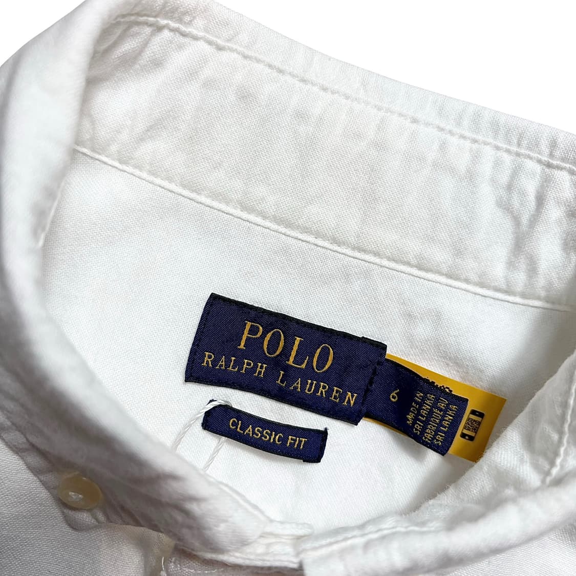 폴로 여성용 옥스퍼드면 화이트 셔츠 상품이미지3