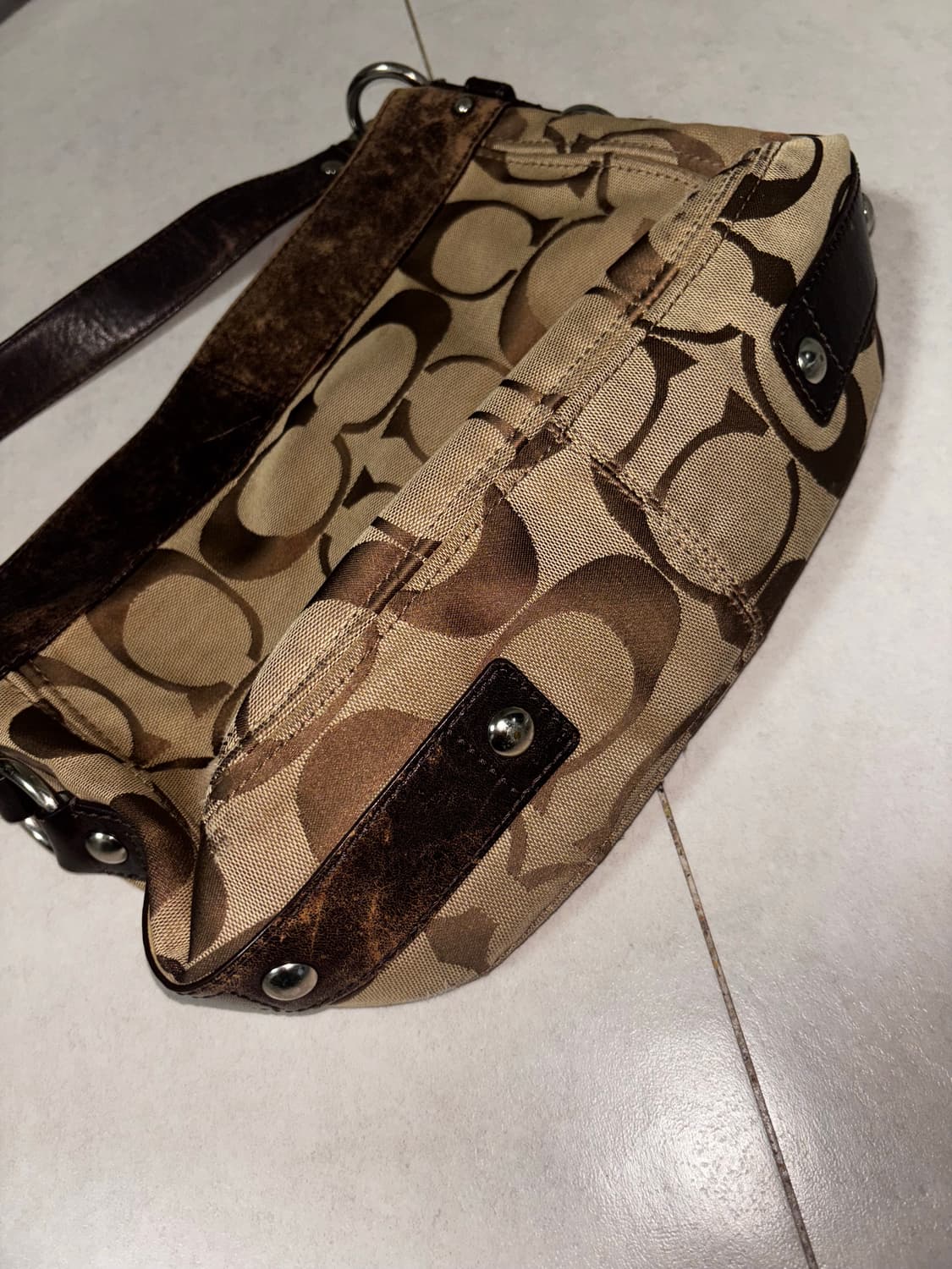 코치 파우닝 y2k 페어리 빈티지백 숄더백 가방 상품이미지3