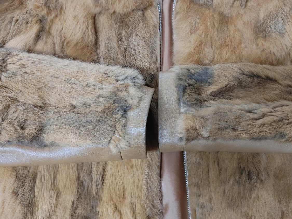 epe 에뻬 여성 여우털 양가죽 집업자켓 상품이미지5