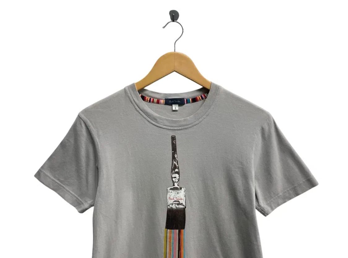 폴스미스 Paul Smith 붓 그래픽 반팔 티셔츠 S 상품이미지2