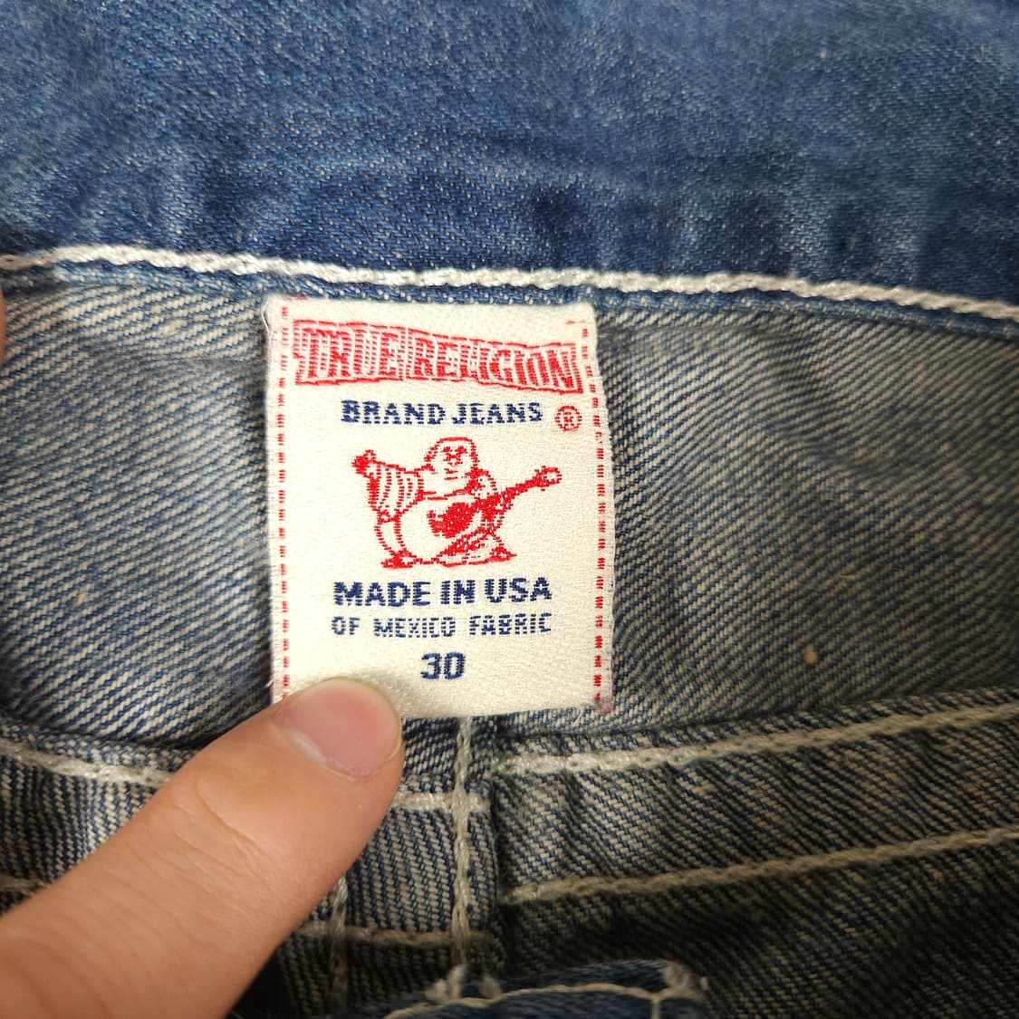 트루릴리전 데님 팬츠 상품이미지5