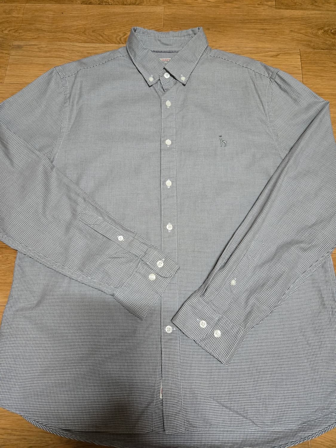 헤지스 남성 하운드체크 셔츠 상품이미지4