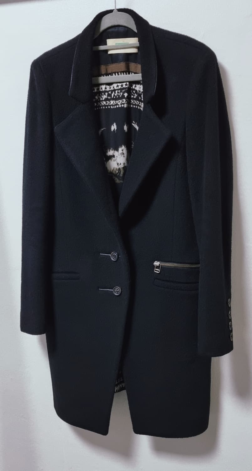 Dear I'age 블랙 코트 자켓 상품이미지3