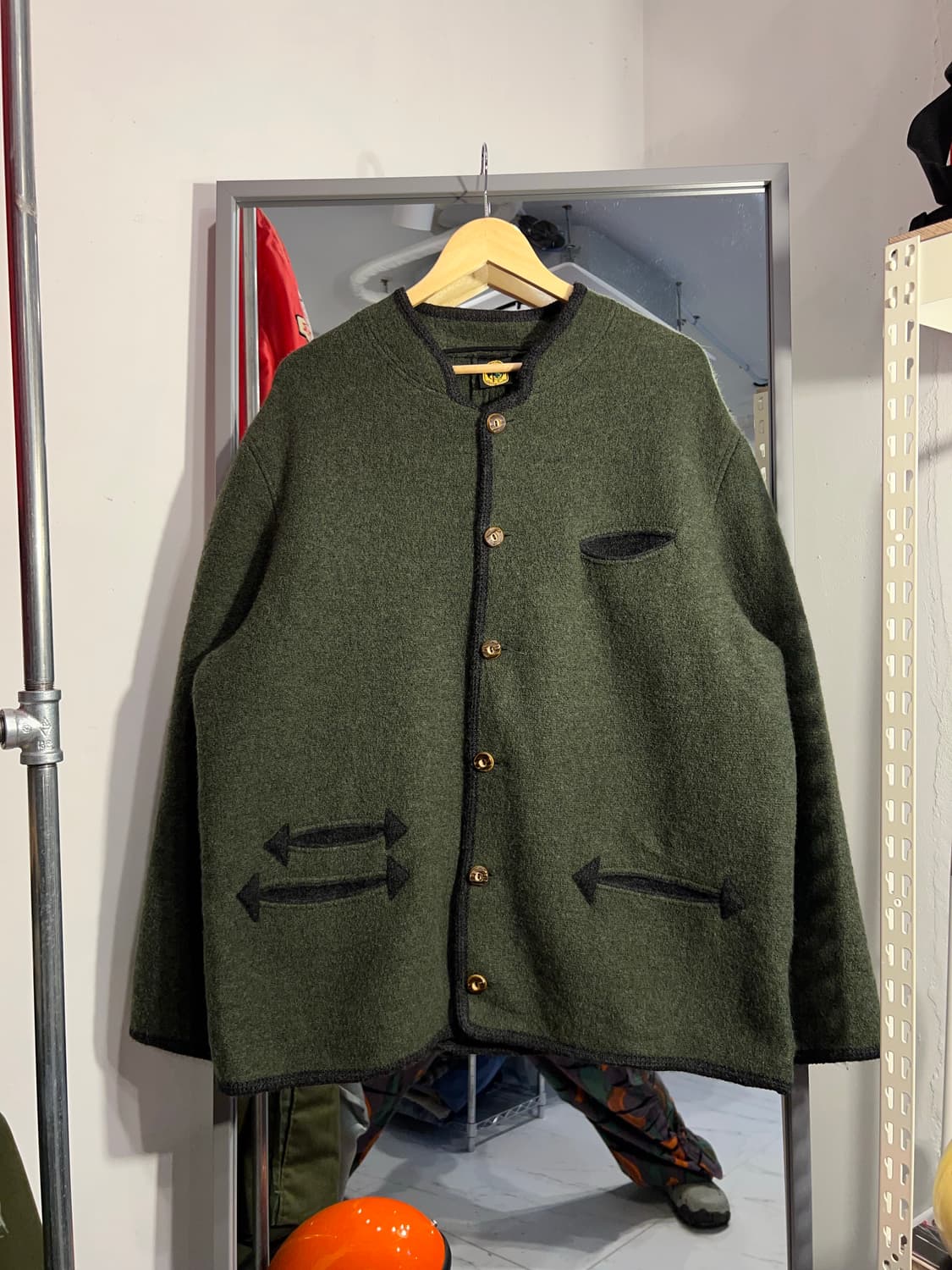 HUNDT MODELL WOOL JACKET 울자켓 상품이미지1