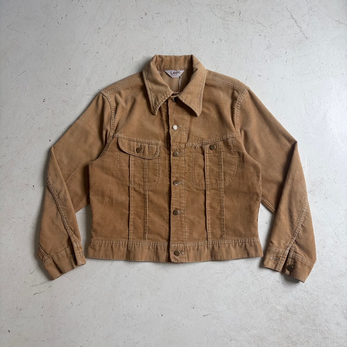 70s LEE OG 라이더스 코듀로이 트러커 자켓 S 상품이미지1