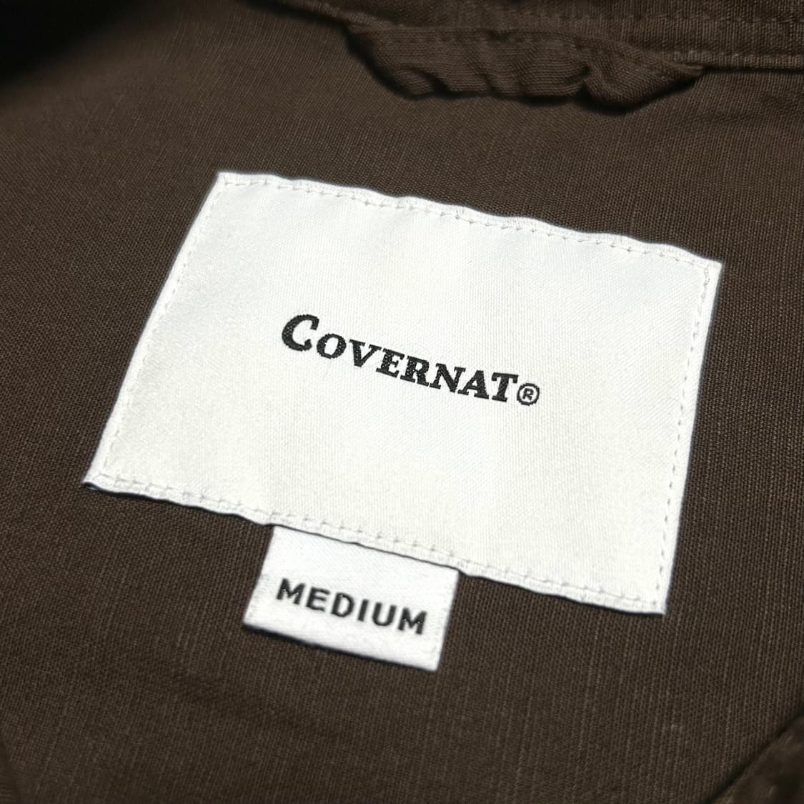 [M] Covernat 커버낫 브라운 린넨 셔츠 상품이미지4