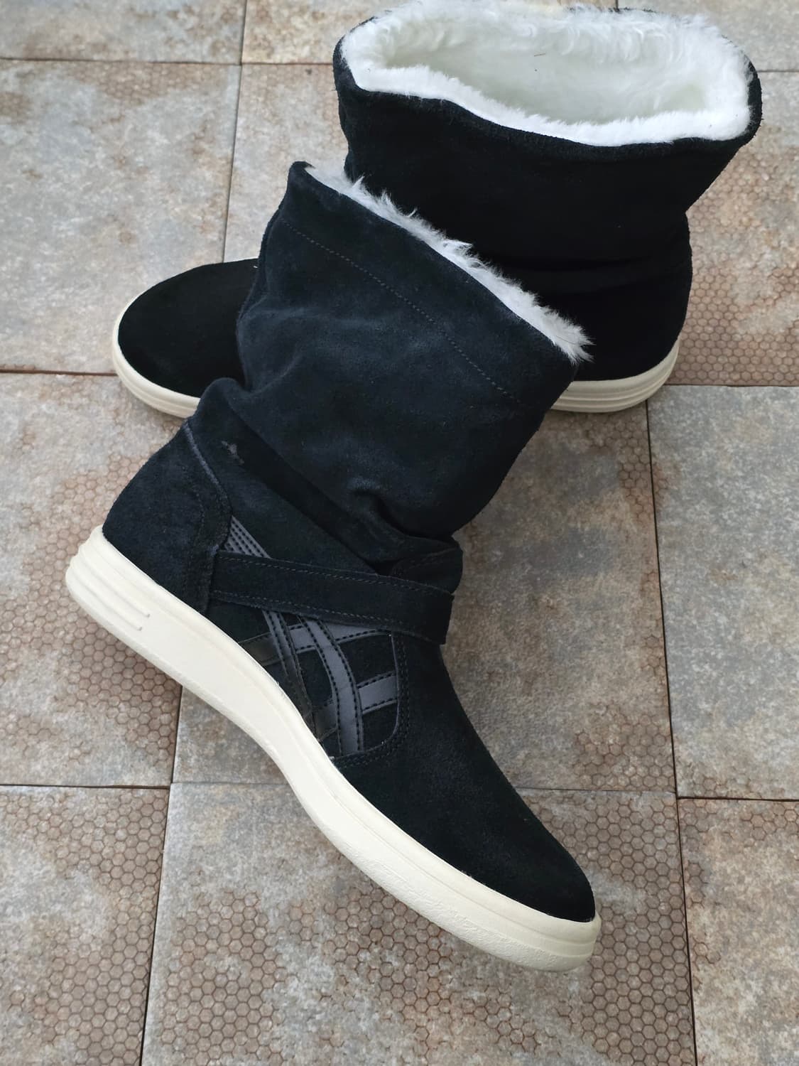 (230)오니츠카타이거 메리키 털 부츠 상품이미지4