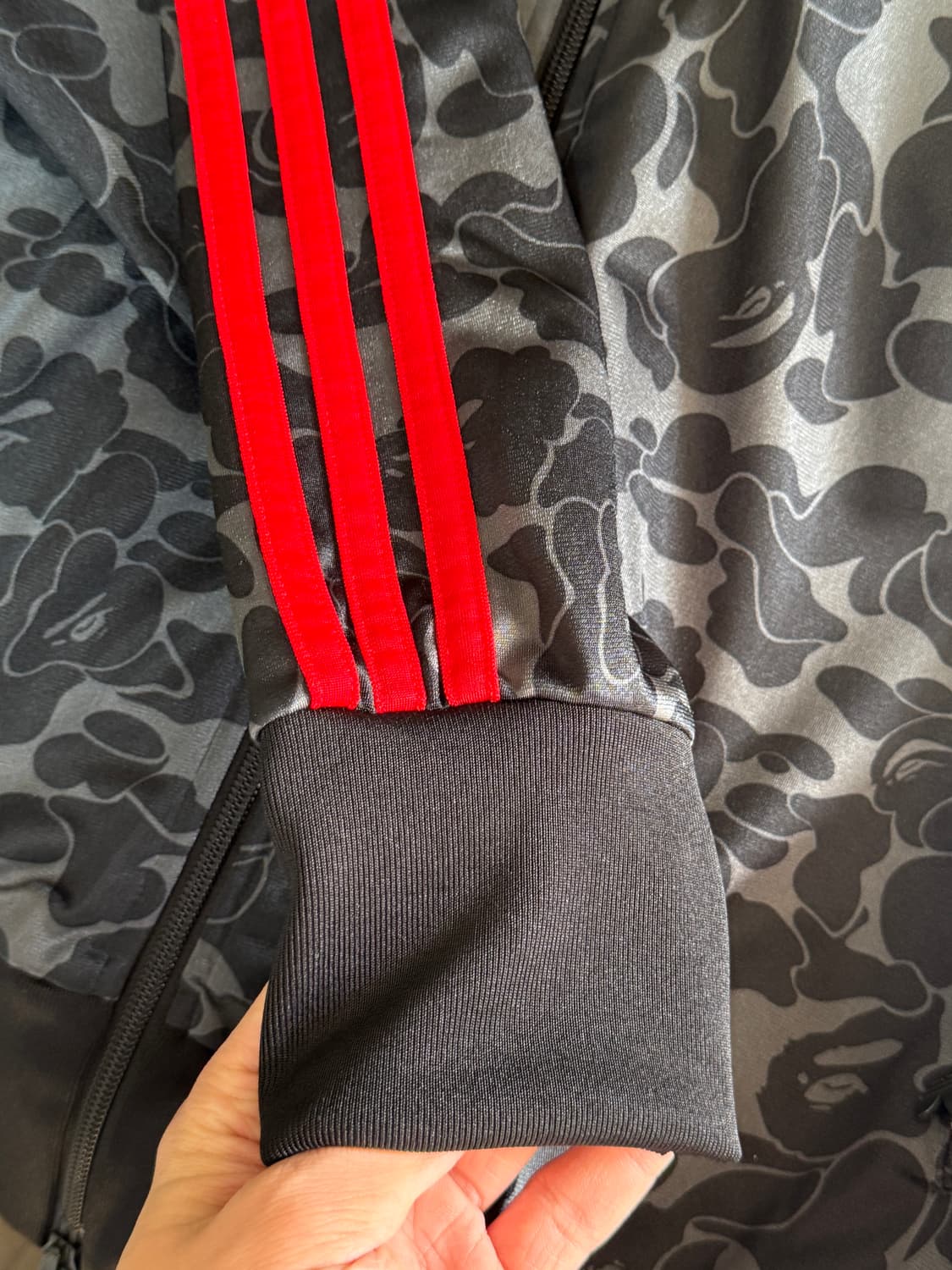 아디다스&베이프 콜라보 져지 상품이미지4