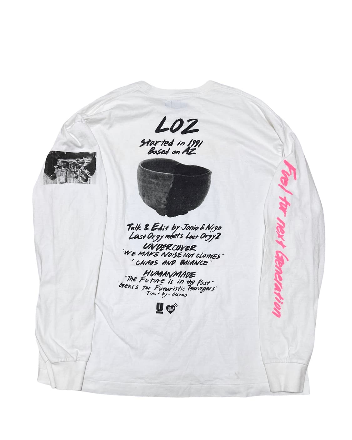 휴먼메이드 x 언더커버 라스트 올지2 롱슬리브 상품이미지4