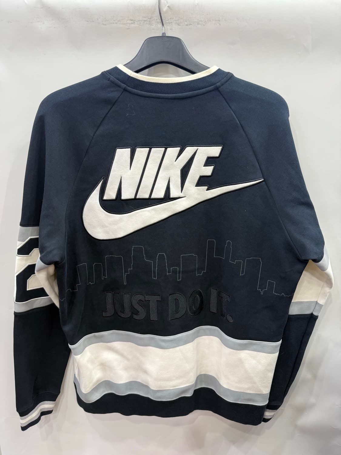 나이키 시티 버전 로스앤젤레스 스플라이싱 리미티드 블랙L사이즈 상품이미지3