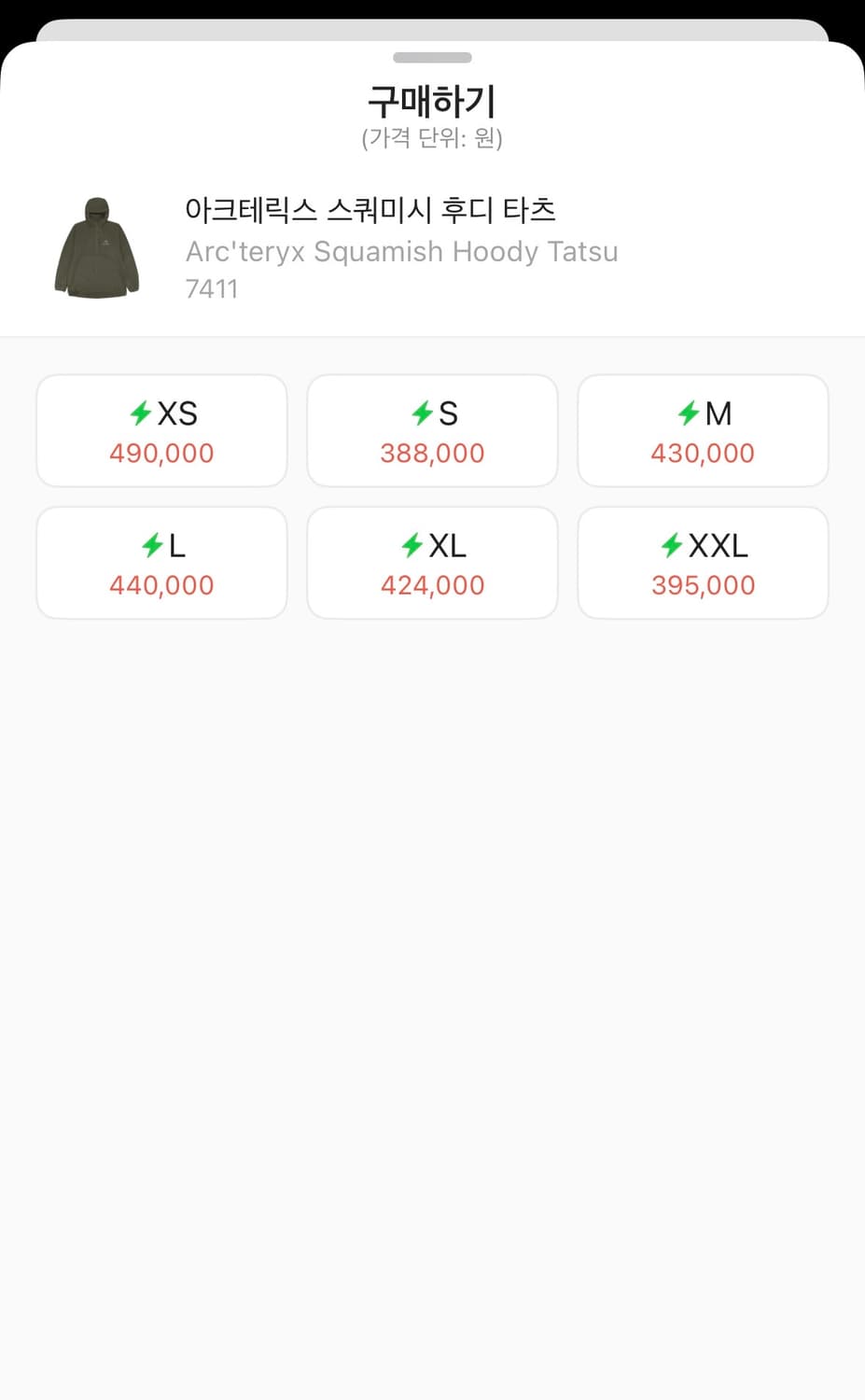 아크테릭스 스쿼미시 타츠 새제품 상품이미지4