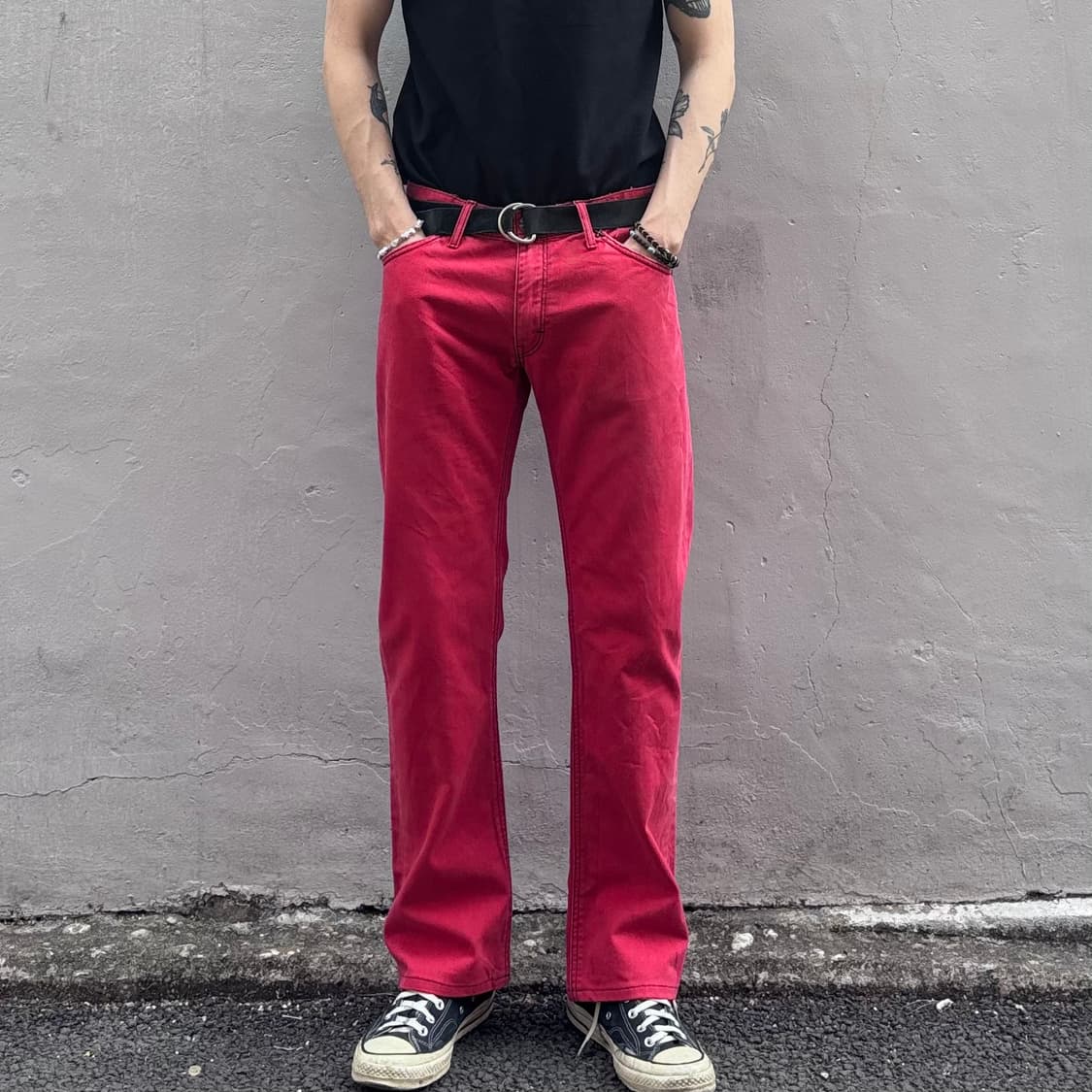 일본 리 x 맨즐멜로즈 부츠컷 상품이미지2