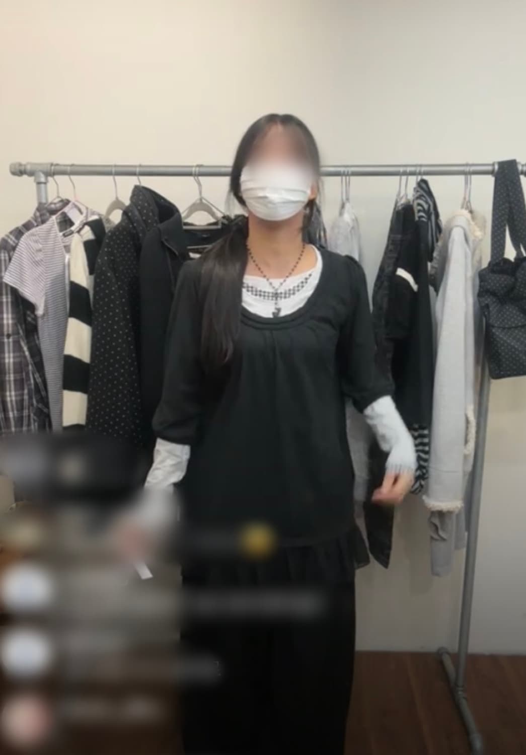 블랙모리 상의 코디세트 #모리걸 #무채색 #상의세트 상품이미지5