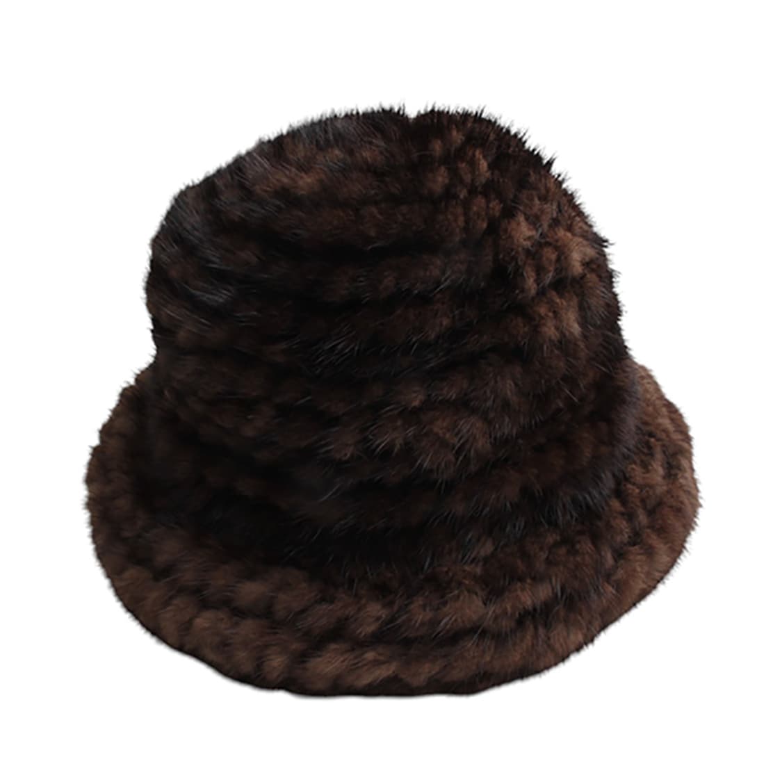 브라운톤 니팅 밍크 모자 상품이미지2