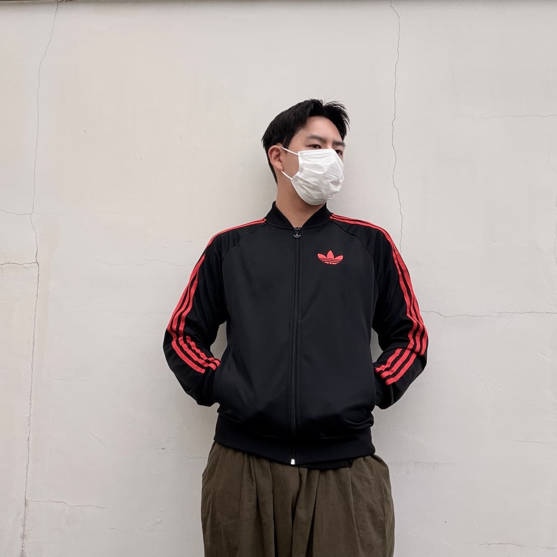 M)아디다스 파이어버드 슈퍼스타 검빨져지 상품이미지1