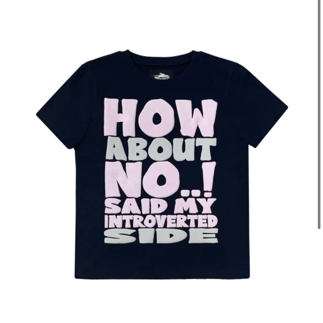 제노리포트 HOW ABOUT NO TEE (NAVY) 상품이미지3