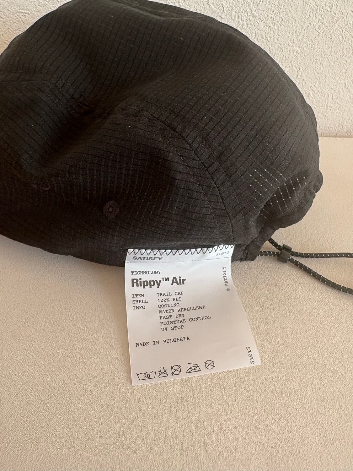 세티스파이 ippy Trail 트레일 캡 블랙 상품이미지2