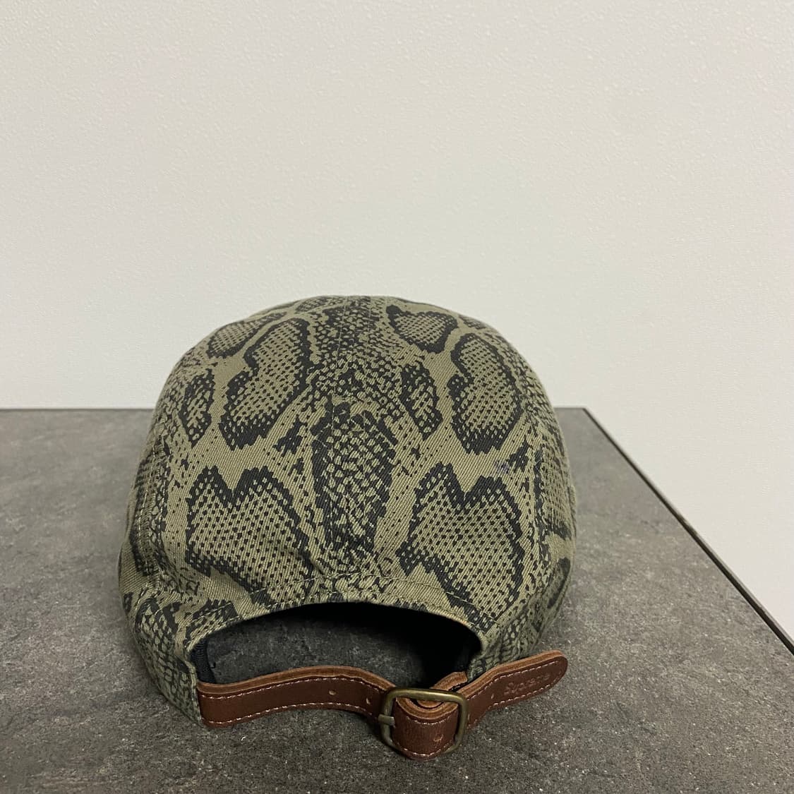 슈프림 캠프캡 모자 24SS 스네이크 레드 박스로고 캡 상품이미지6