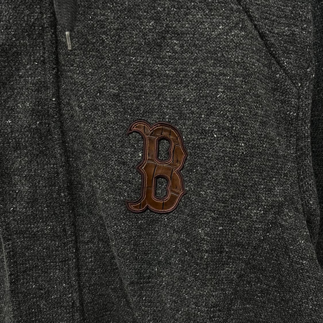 mlb 보스턴 레드삭스 기모 후드집업 남L 상품이미지3