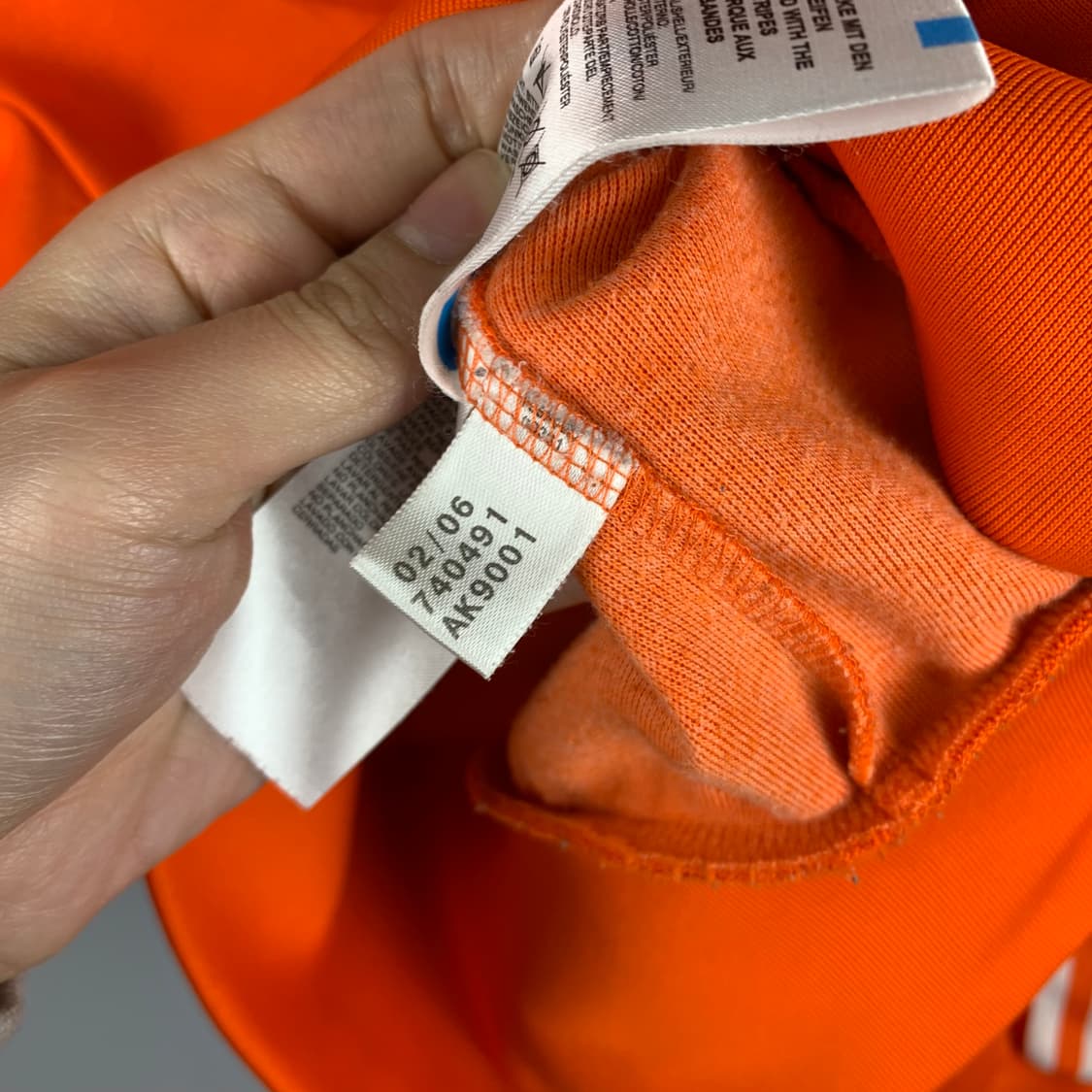 아디다스 네덜란드 오렌지 트랙 져지 상품이미지8