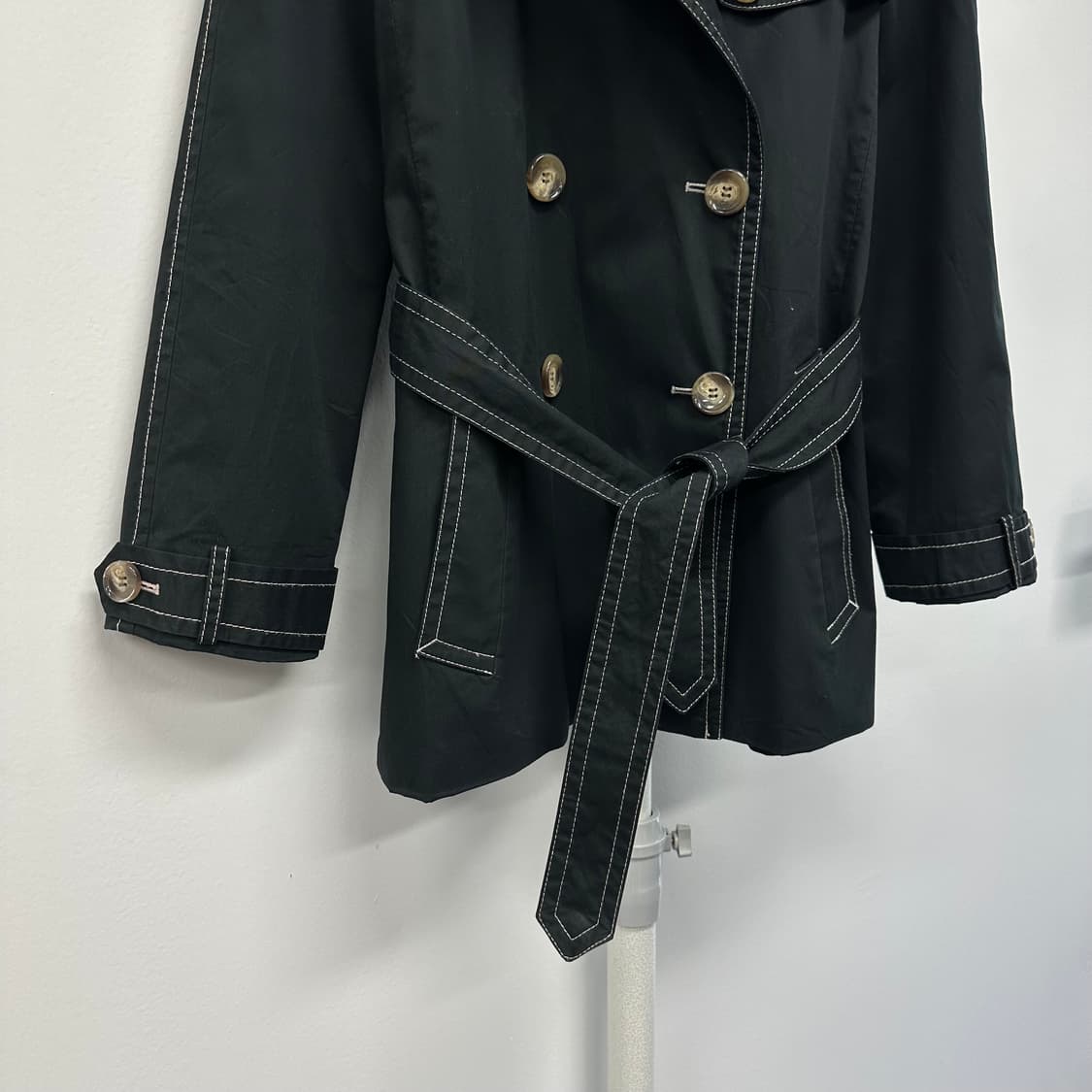 코치 스티치 하프 트렌치코트 자켓 상품이미지3