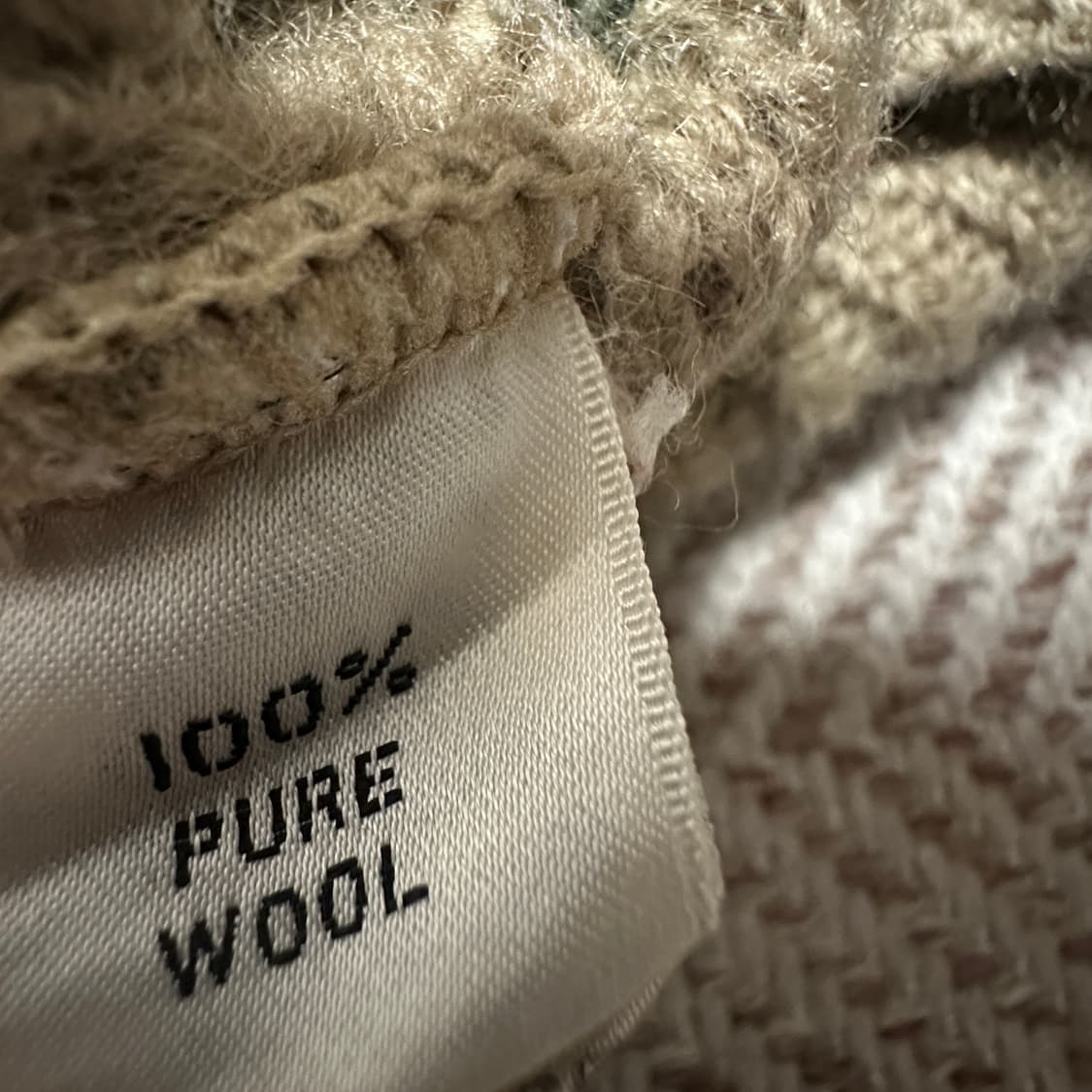 VINTAGE japan made 100% wool cardigan 상품이미지6