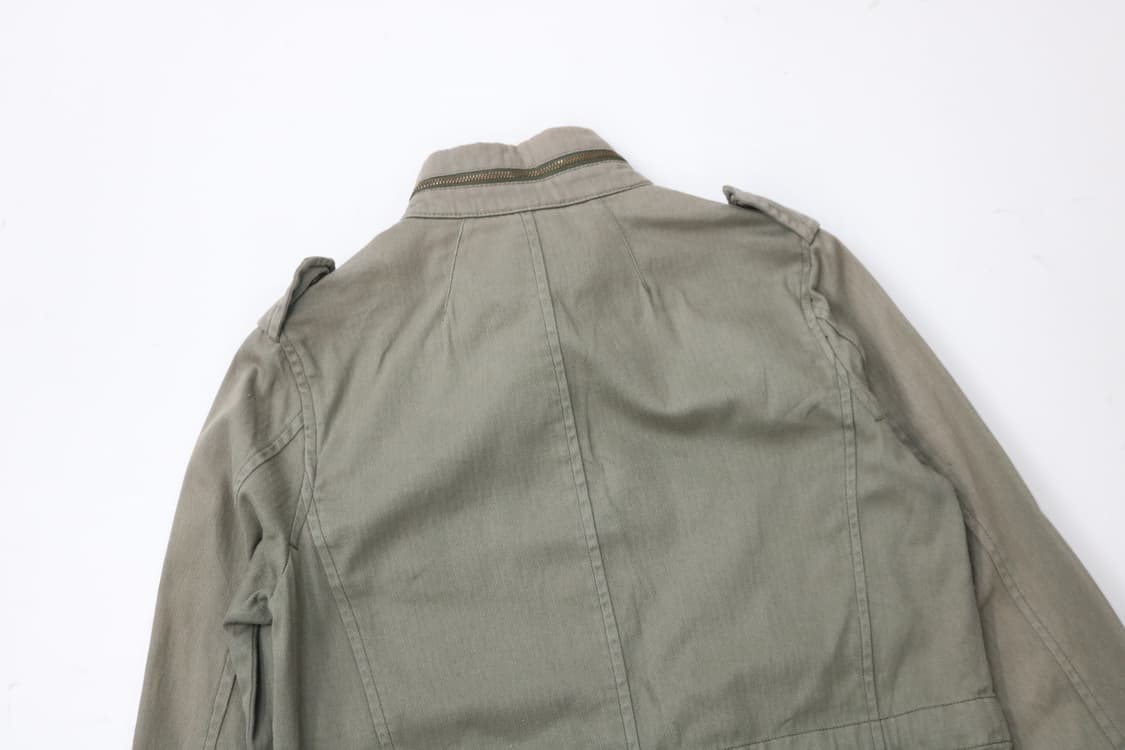 BAYFLOW 베이플로우 빈티지 헤링본 카키 M-65 필드 자켓 (2) 상품이미지8