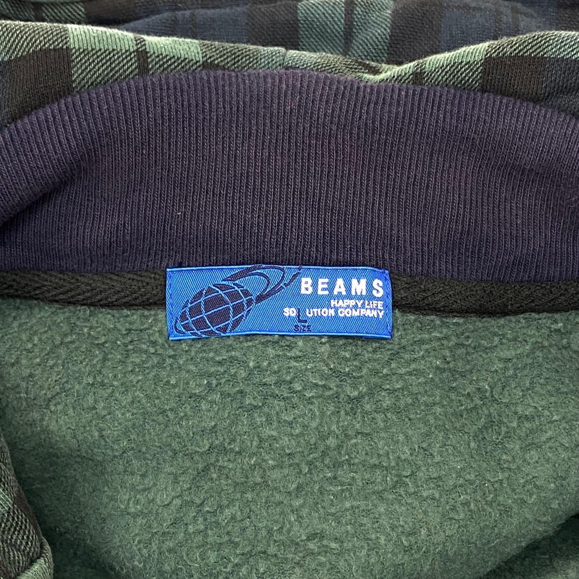 BEAMS Hood zip up 상품이미지4