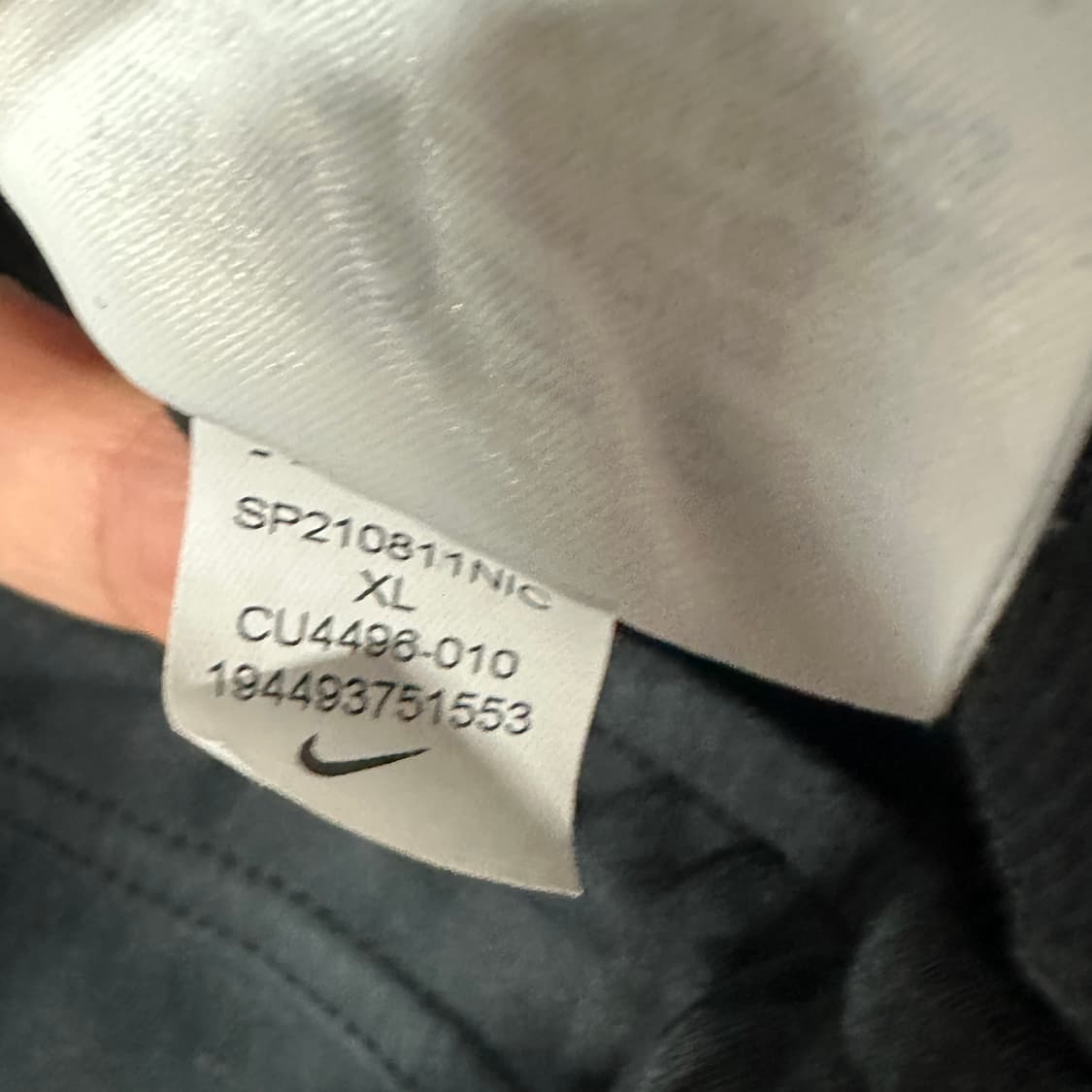 나이키 nsw 테크플리스 조거팬츠 XL 상품이미지6
