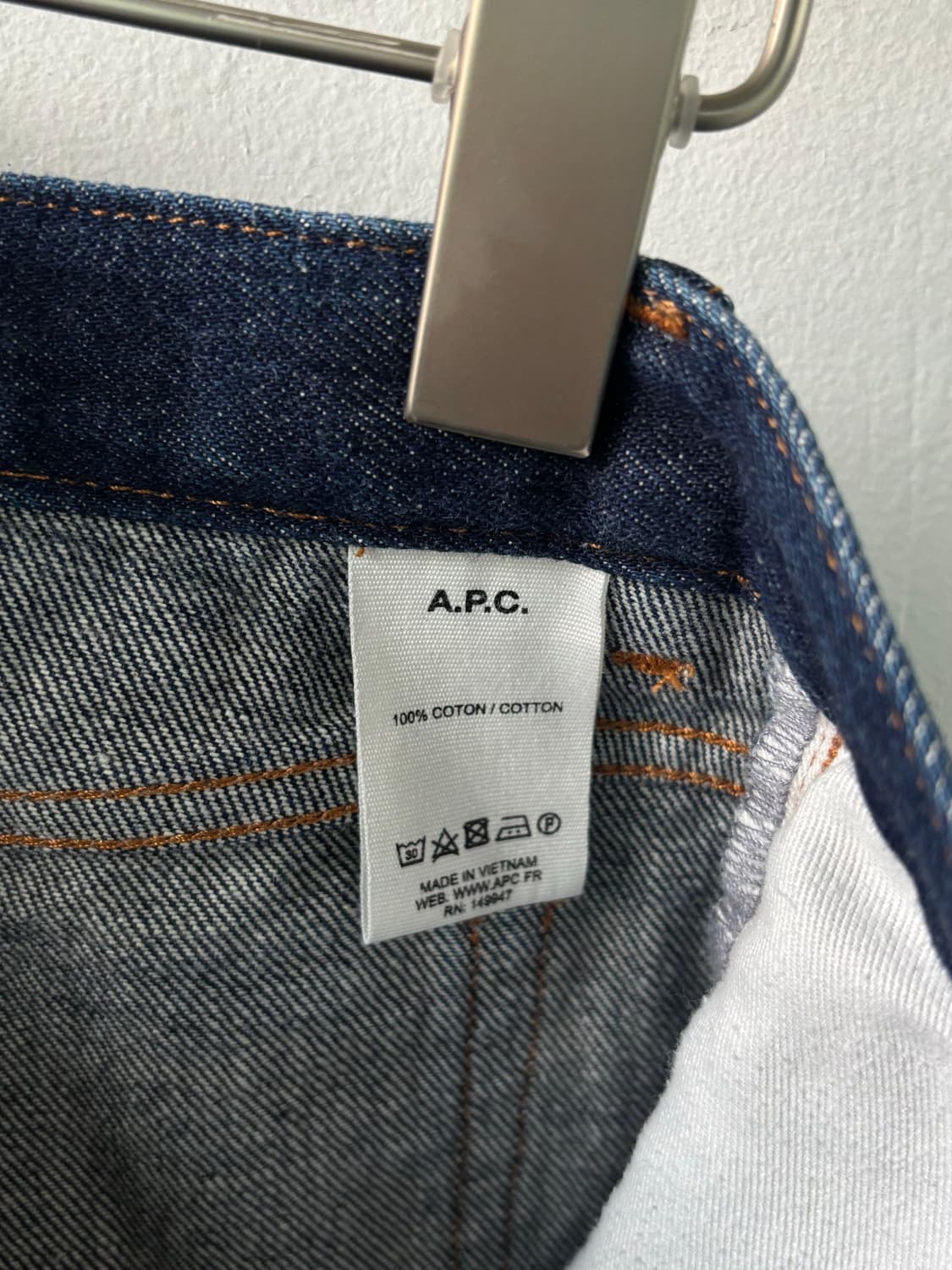 아페쎄 스트레이트 진 상품이미지10