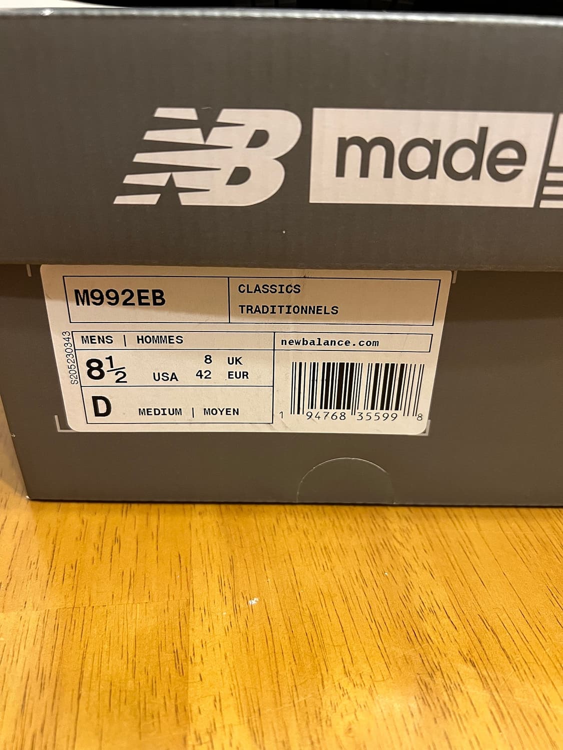 new Balance 992 black (뉴발란스 992 블랙) 상품이미지9