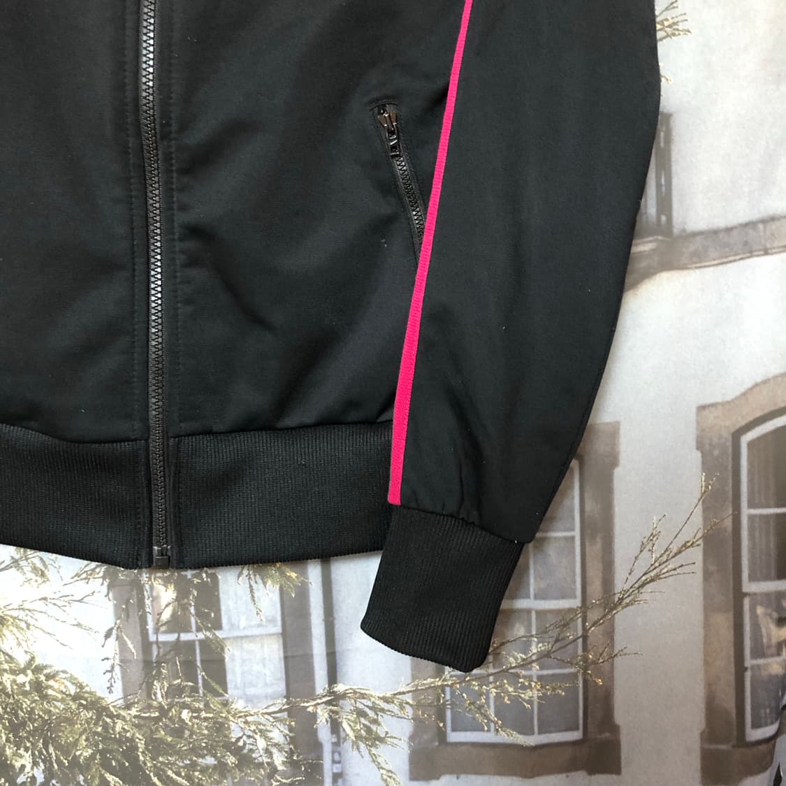 Vintage 💿 Nike black pink zip 상품이미지5