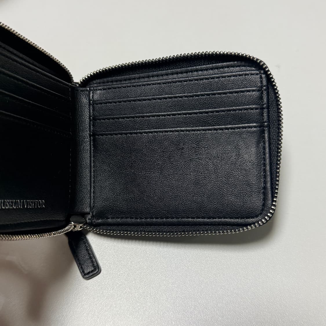 도트 자수 지갑 (Dot embroidery wallet) 블랙 상품이미지4