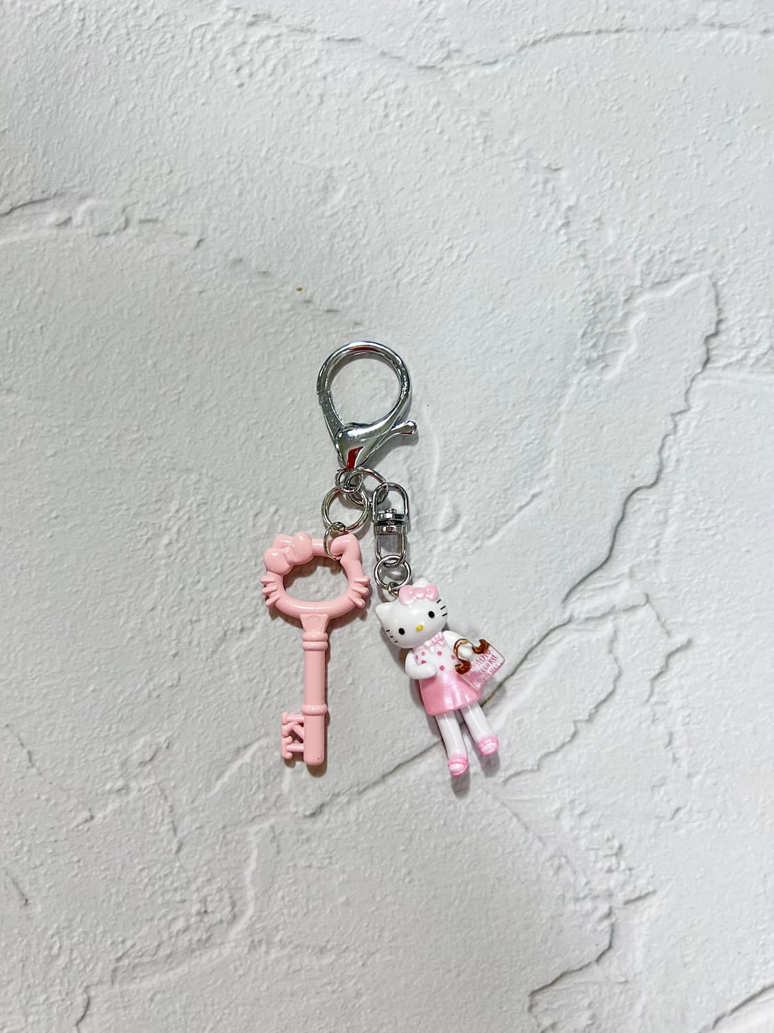 키티 커스텀키링 (핑크 / 레드 /아이보리 ver.) 상품이미지5