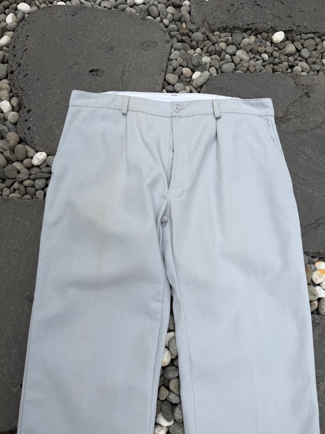 1990s USIFOR LIGHT GREY FRENCH 프렌치워크팬츠 상품이미지3