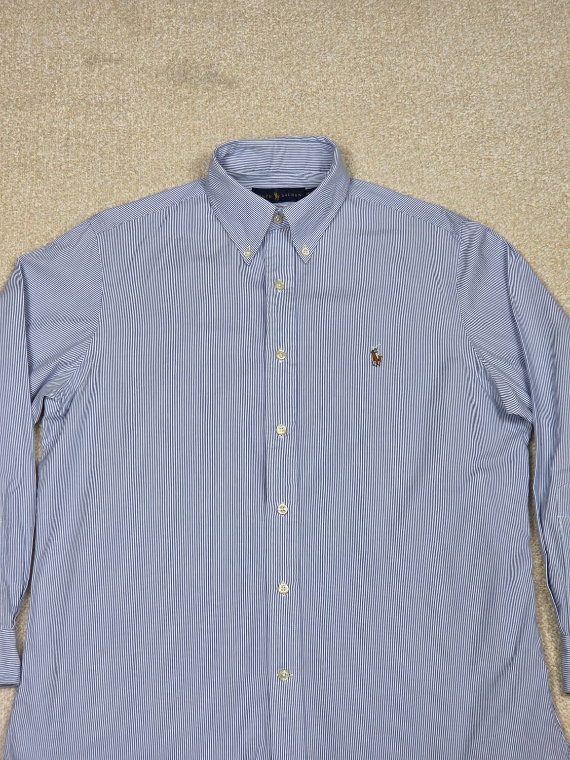 [폴로 랄프로렌] 멀티포니 마이크로 스트라이프 긴팔 셔츠 | S00110 상품이미지2