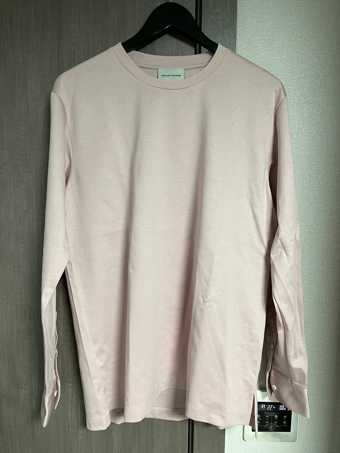 솔리드옴므 남성 티셔츠, 셔츠, 롱슬리브 4종 상품이미지4